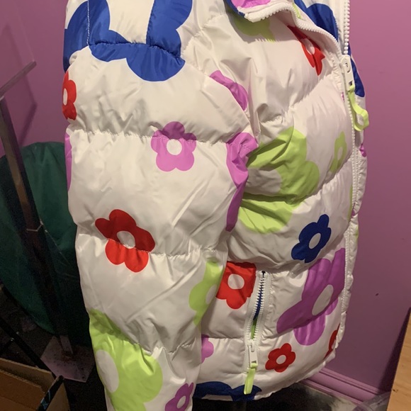 Colorful Puffer Coat - Picture 2 of 3